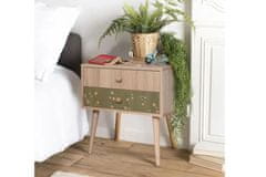 Woody Fashion Noćni ormarić, Višebojno, City Dino