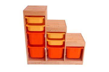 Woody Fashion Ormarić višenamjenski Oak Organizer