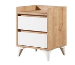 Woody Fashion Noćni ormarić, Tuvalle 041