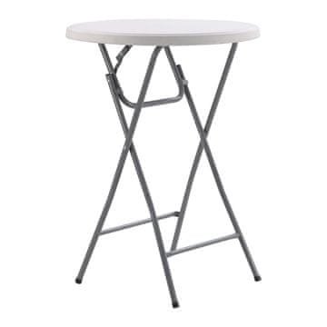 Denis Okrugli barski stol 80 cm, bijeli
