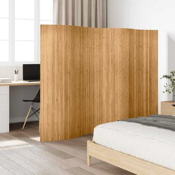 Vidaxl Prirodni bambusov paravan 250 x 165 cm