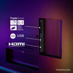 Philips 65PUS9010/12 The One 4K QLED televizor, Ambilight TV