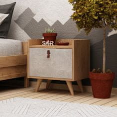 Woody Fashion Noćni ormarić, Paju