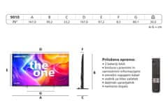 Philips 75PUS9010/12 The One 4K QLED televizor, Ambilight TV