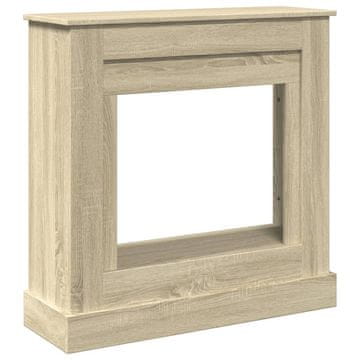 Vidaxl Okvir za kamin boja hrasta 90x30x90 cm od konstruiranog drva