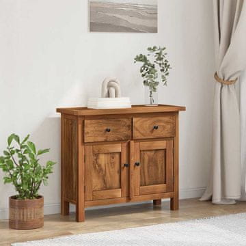 Vidaxl Komoda, mahagonij, 75x30x65 cm