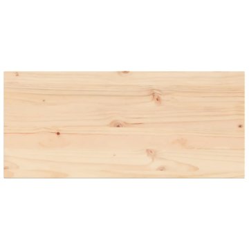 Vidaxl Ploča za stol 90 x 40 x 2,5 cm od masivne borovine pravokutna