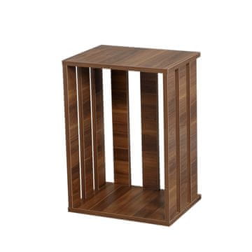 Woody Fashion Noćni ormarić, Fuga - Walnut