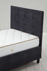 Woody Fashion Dvostruki madrac, baza i uzglavlje, Hira Set 150 x 200 - Anthracite