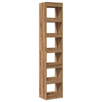 Vidaxl Ormarić za knjige/Sobna pregrada Artisan hrast 40x30x198 cm