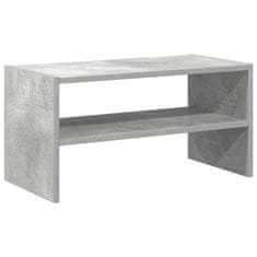 Vidaxl Stalak za cipele koji se može složiti beton sivi 60x30x30,5 cm