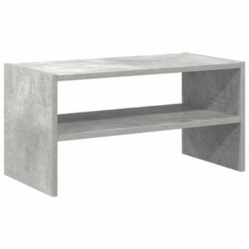 Vidaxl Stalak za cipele koji se može složiti beton sivi 60x30x30,5 cm