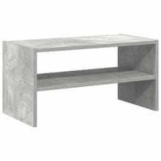 Vidaxl Stalak za cipele koji se može složiti beton sivi 60x30x30,5 cm