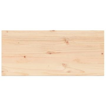 Vidaxl Ploča za stol 100 x 50 x 1,7 cm od masivne borovine pravokutna