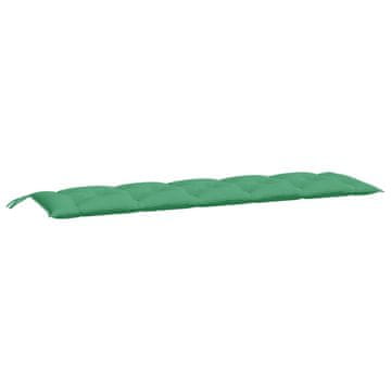 Vidaxl Jastuk za vrtnu klupu zeleni 180 x 50 x 7 cm od tkanine Oxford