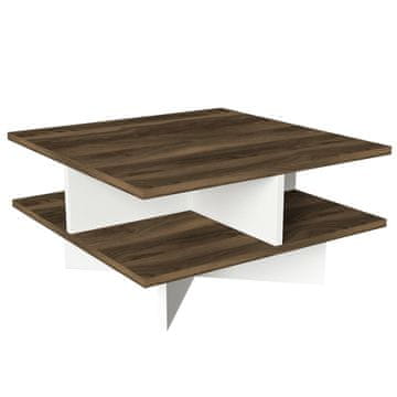 Woody Fashion Stolić HAMTON, Hamton - Walnut, White