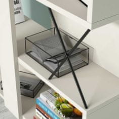 Woody Fashion Polica za knjige, Extra - Cream