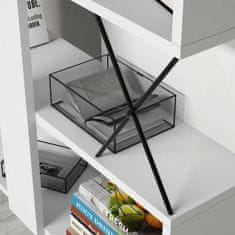 Woody Fashion Polica za knjige, Extra - White