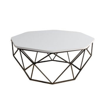 Woody Fashion Stolić za kavu, Diamond - White