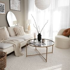 Woody Fashion Stolić za kavu, Gold Sun S404F - Gold, Fume