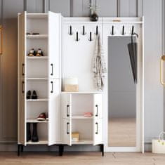 Woody Fashion Ormar za predsoblje, Berlin ABC - White