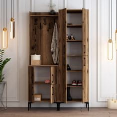 Woody Fashion Ormar za predsoblje, Berlin BA - Walnut