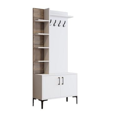 Woody Fashion Ormar za predsoblje, Viyana D - White