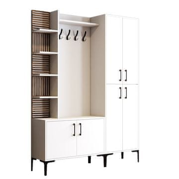 Woody Fashion Ormar za predsoblje, Viyana DA - White