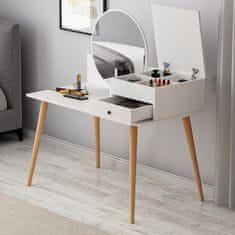 Woody Fashion Stol, Angel - White
