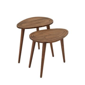 Woody Fashion Stol (2 komada), Sweet - Walnut