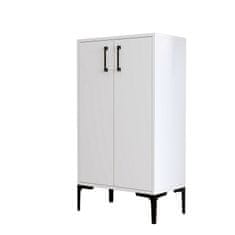 Woody Fashion Ormar za cipele, Prag - White