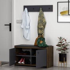 Woody Fashion Ormar za cipele, Zen - Anthracite