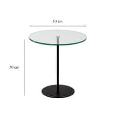 Woody Fashion Bočni stol, Chill-Out - Black