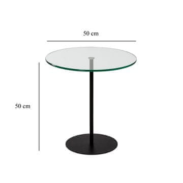 Woody Fashion Bočni stol, Chill-Out - Black