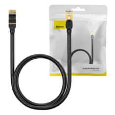 BASEUS Baseus Ethernet RJ45, 10 Gbps, mrežni kabel od 1 m (crni)