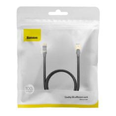BASEUS Baseus Ethernet RJ45, 10 Gbps, mrežni kabel od 1 m (crni)