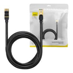 BASEUS Baseus Ethernet RJ45, 10Gbps, 5m mrežni kabel (crni)