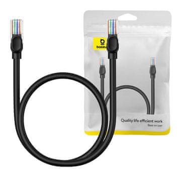 BASEUS Baseus Ethernet CAT5, mrežni kabel od 0,5 m (crni)