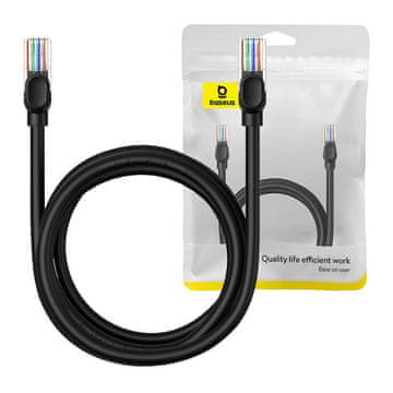 BASEUS Baseus Ethernet CAT5, mrežni kabel od 2 m (crni)