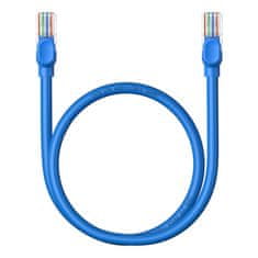 BASEUS Okrugli kabel Baseus Ethernet RJ45, Cat.6, 0,5 m (plavi)