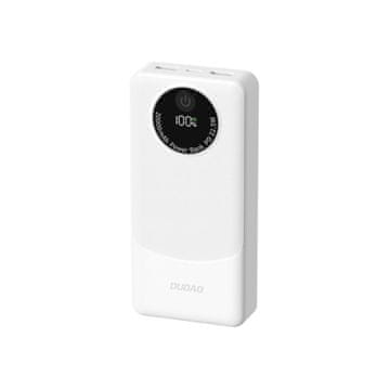 DUDAO K12 Power Bank 10000mAh 2x USB / USB-C 22.5W, bijela