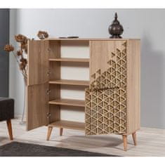 Woody Fashion Višenamjenski ormarić, Sonoma hrast, MULTİLÜX-120