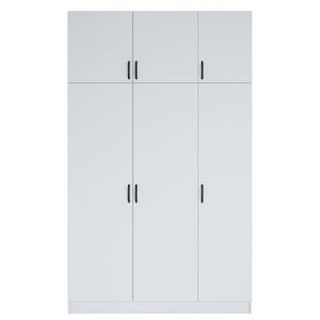 Woody Fashion Garderoba, Bijela boja, BA104 - 1989