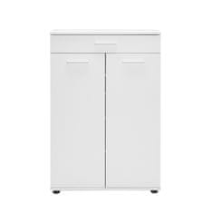 Woody Fashion Ormarić za cipele, Bijela boja, ADR-521-BB-1