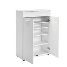 Woody Fashion Ormarić za cipele, Bijela boja, ADR-521-BB-1