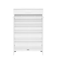 Woody Fashion Ormarić za cipele, Bijela boja, ADR-521-BB-1