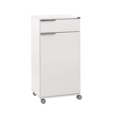 Woody Fashion Višenamjenski ormarić, Bijela boja, ADR-411-PP-1