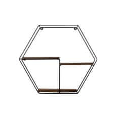 Woody Fashion Zidna polica, Crno Orah, Narcissus