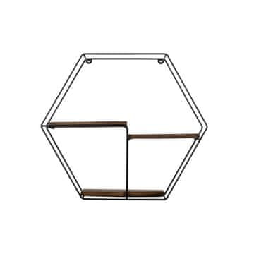 Woody Fashion Zidna polica, Crno Orah, Narcissus