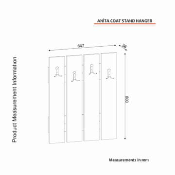 Woody Fashion Ormarić, Orah, Anita - Walnut